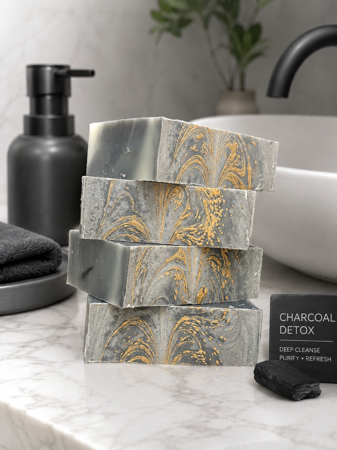 Charcoal Detox Tallow Soap