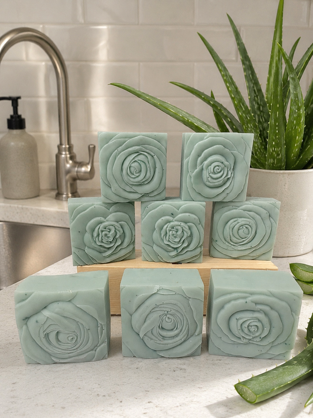 Aloe Melon Honey Goat Milk Soap