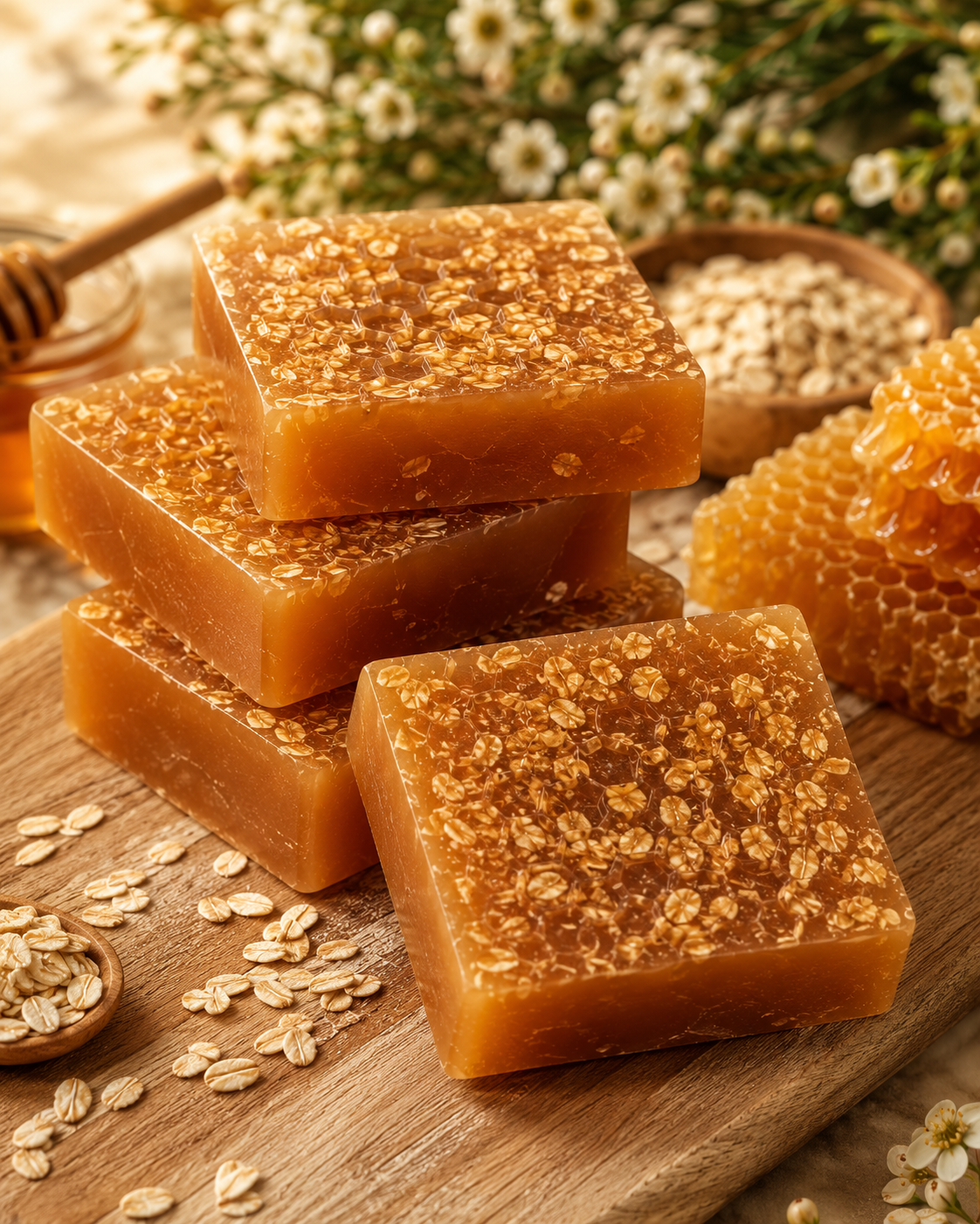 Oh Hi Honey! (honey colloidal soap)
